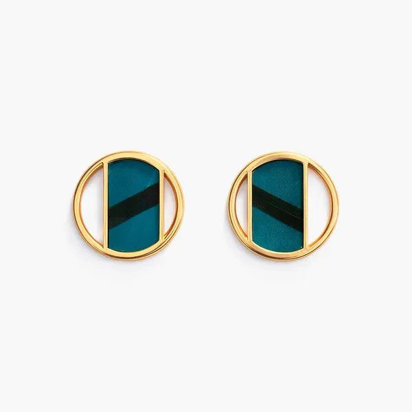 BRACKISH DENDROBIUM CIRCLE EARRING Carats Mcallen, TX
