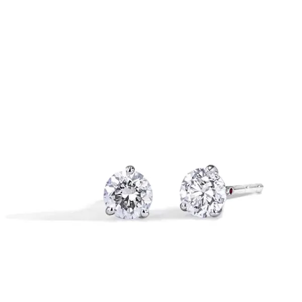 18K White Gold Martini Stud Earrings Carats Mcallen, TX