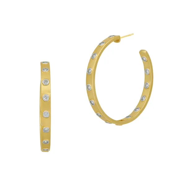 Glistening Stud Hoop Earring Carats Mcallen, TX