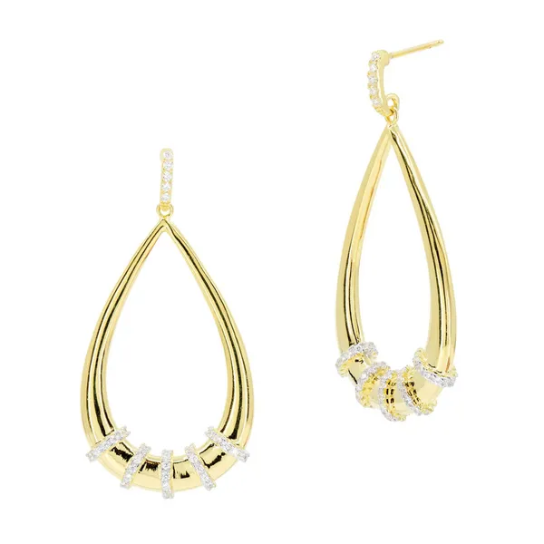 Sparkling Reflections Teardrop Earrings Carats Mcallen, TX