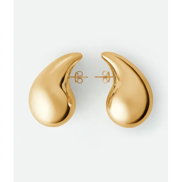 14K Yellow Gold Puffy Tear Drop Earrings Carats Mcallen, TX