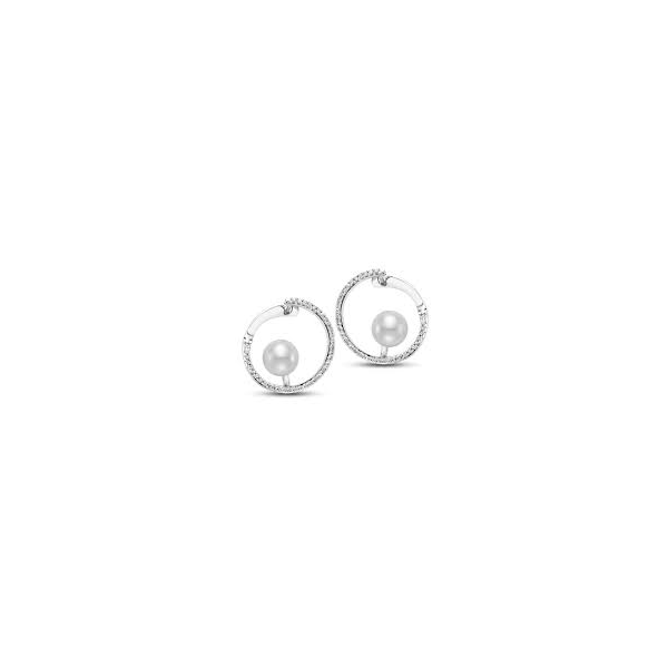 6.5-7mm FW Ear 18K White Gold Band Carats Mcallen, TX