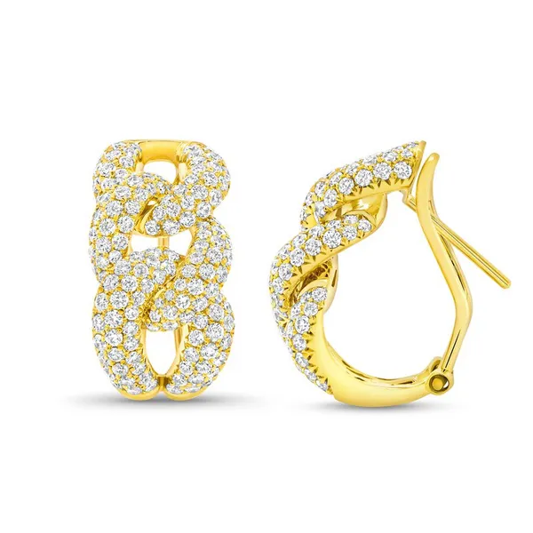 Uneek Fine Jewelry Uneek Legacy Collection Huggie Earrings Image 2 Carats Mcallen, TX
