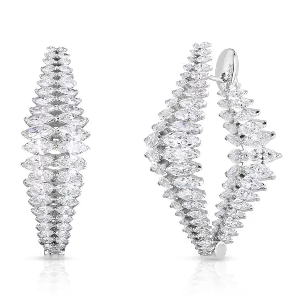 Cicada Marquis Diamond Earrings Carats Mcallen, TX