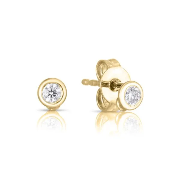 ROBERTO COIN 18K DIA STUD Carats Mcallen, TX
