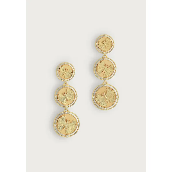 ANABEL ARAM Butterfly Coin Drop Earrings Carats Mcallen, TX