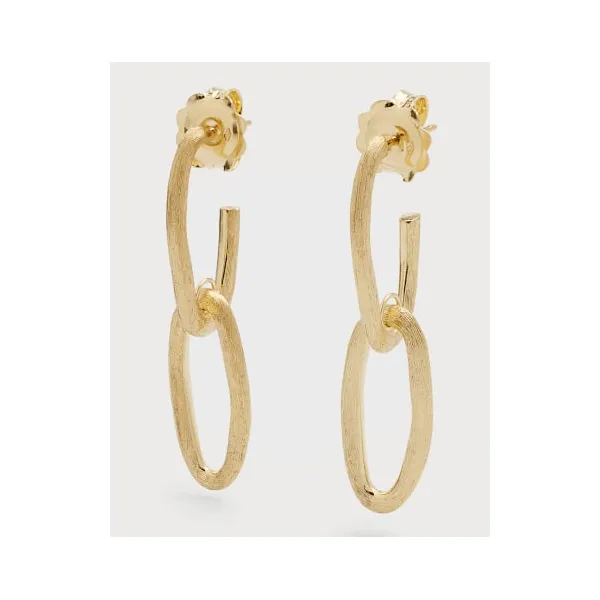MARCO BICEGO 18 K YELLOW GOLD JAIPUR LINK EARRINGS Carats Mcallen, TX