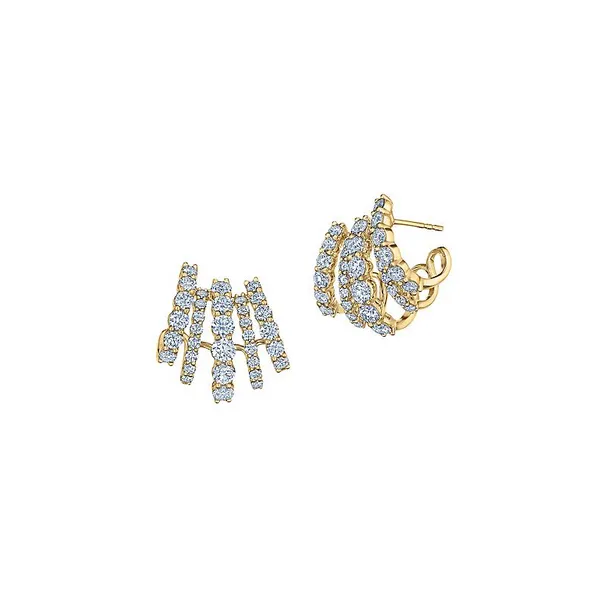 KWIAT 18KT YELLOW GOLD FIVE ROW EAR CUFF Carats Mcallen, TX