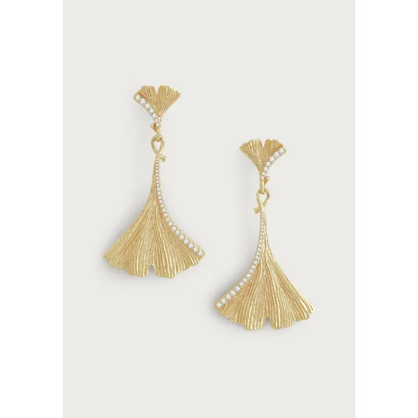 ANABEL ARAM Ginkgo Large Drop Earrings Carats Mcallen, TX