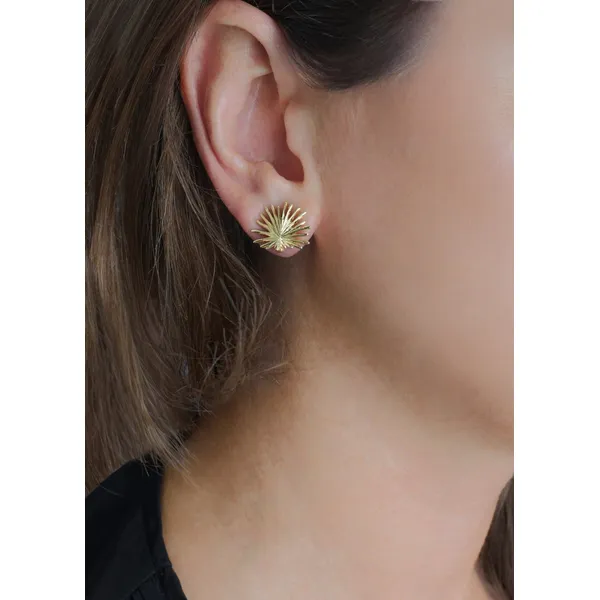 Palm Stud Earrings Image 2 Carats Mcallen, TX