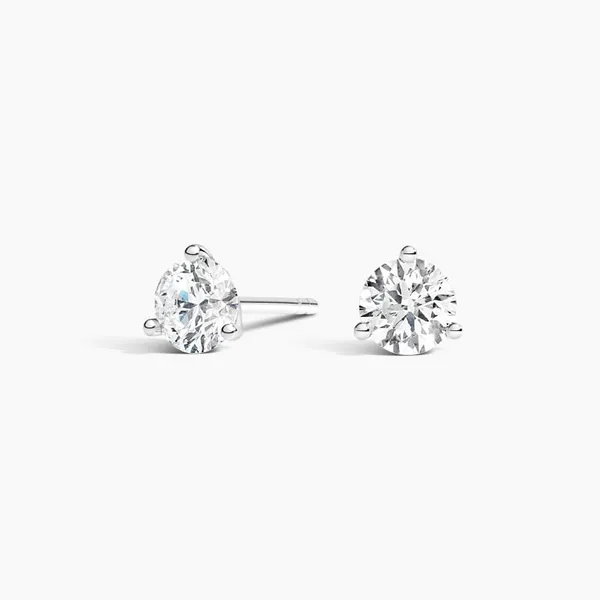 KWIAT ROUND DIAMOND STUD EARRINGS IN PLATINUM 0.30 CARATS TOTAL WEIGHT Carats Mcallen, TX