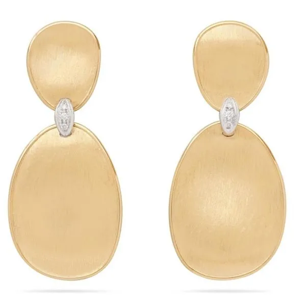 MARCO BICEGO 18KT GOLD LUNARIA EARRINGS W/DIAMONDS Carats Mcallen, TX