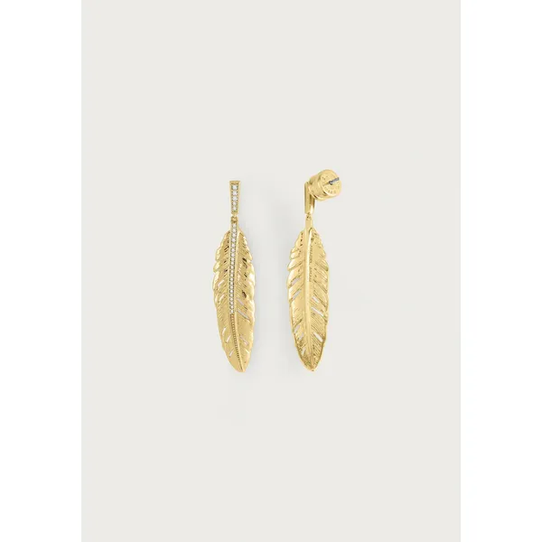Anabel Aram Feather Drop Earrings Image 2 Carats Mcallen, TX