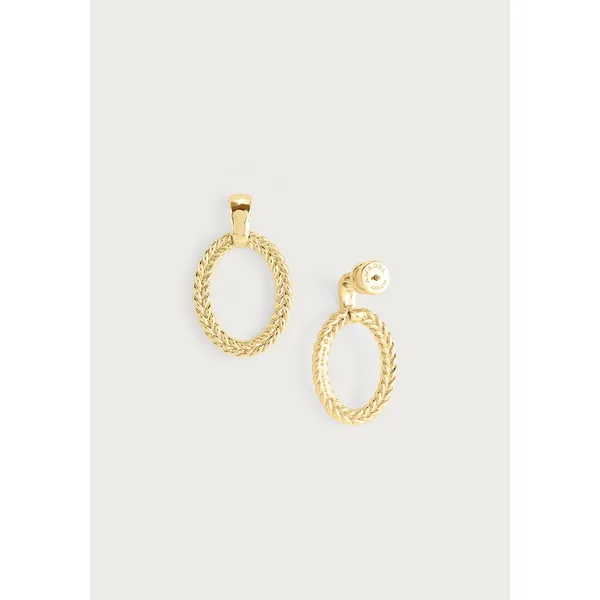 Gold Cheval Ring Earrings Image 2 Carats Mcallen, TX