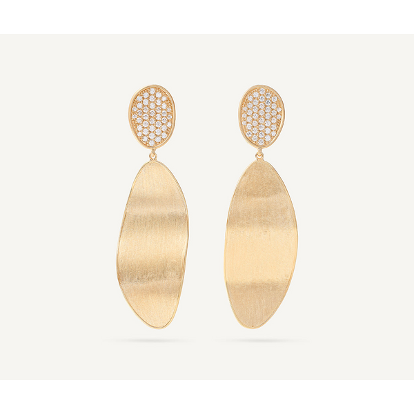 Lunaria 18K Yellow Gold Convertible Pavé Diamond Earring Kit Image 5 Carats Mcallen, TX