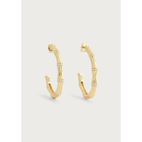 Bamboo Single Hoop Earrings Carats Mcallen, TX