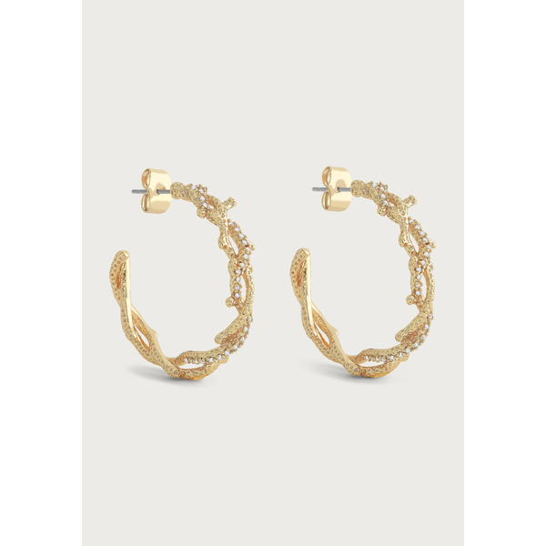 Coral Hoop Earrings Carats Mcallen, TX