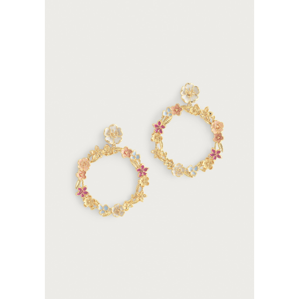 Wildflowers Gathered Hoop Earrings Carats Mcallen, TX