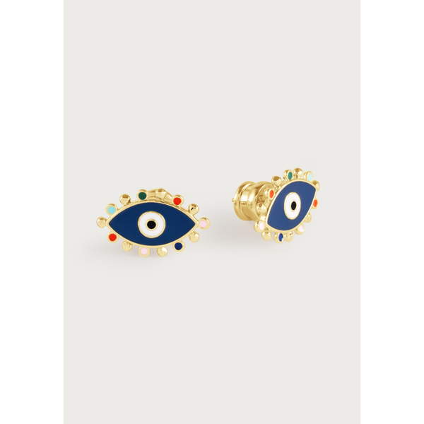 ANABEL ARAM Milos Evil Eye Studs Carats Mcallen, TX