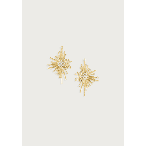 Celeste Statement Earrings, Gold Carats Mcallen, TX