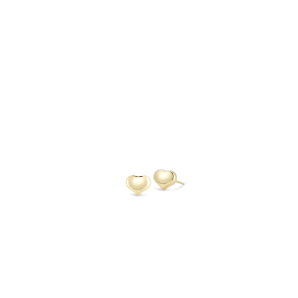 ROBERTO COIN YELLOW GOLD HEART EARRINGS Carats Mcallen, TX
