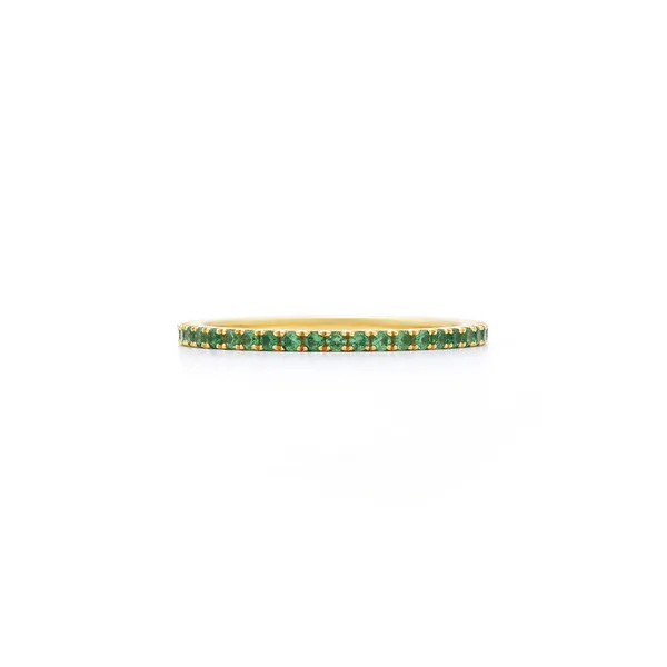 Kwiat Stackable Slim Ring with Tsavorites Carats Mcallen, TX