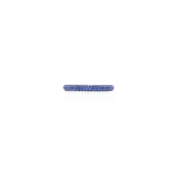 KWIAT MOONLIGHT 3 ROW PAVE SAPPHIRE RING S=.87CTS Carats Mcallen, TX