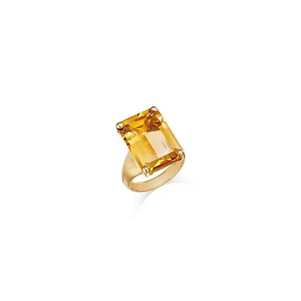 MARCO BICEGO MURANO 18K Yellow Gold Citrine Cocktail Ring Carats Mcallen, TX