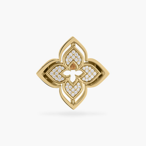 ROBERTO COIN MOTHER OF PEARL PIROUETTE RING Image 3 Carats Mcallen, TX