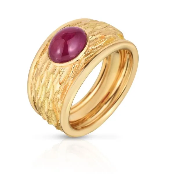 Cicada 18k Gold Ring  2.54ct Ruby Carats Mcallen, TX