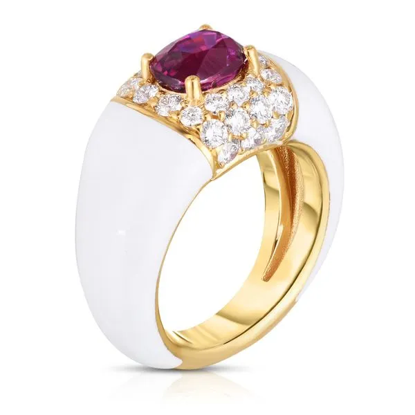 CICADA RING WITH RUBIES AND DIAMODNS Carats Mcallen, TX