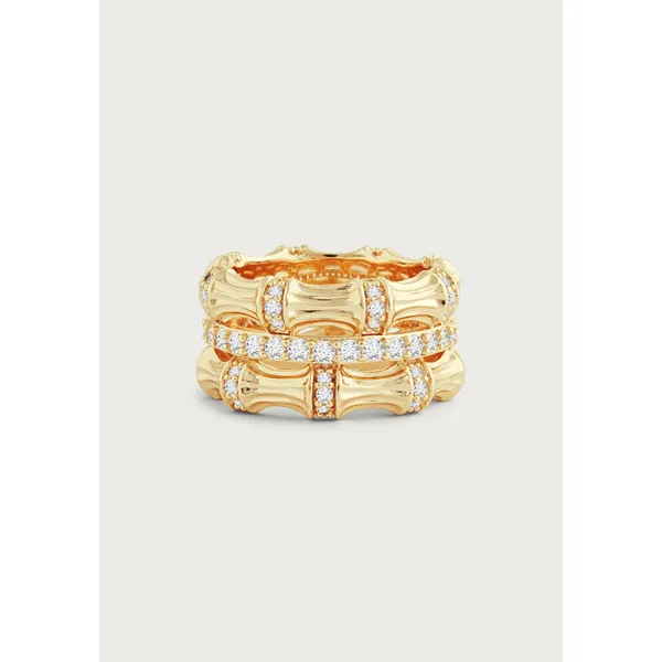 ANABEL ARAM Bamboo Stack Ring Carats Mcallen, TX