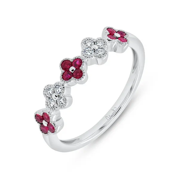 Uneek Precious Collection 1-Row Round Ruby Fashion Ring Carats Mcallen, TX