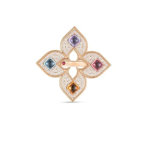 ROBERTO COIN 18K ROSE GOLD CARNAVAL RING Carats Mcallen, TX