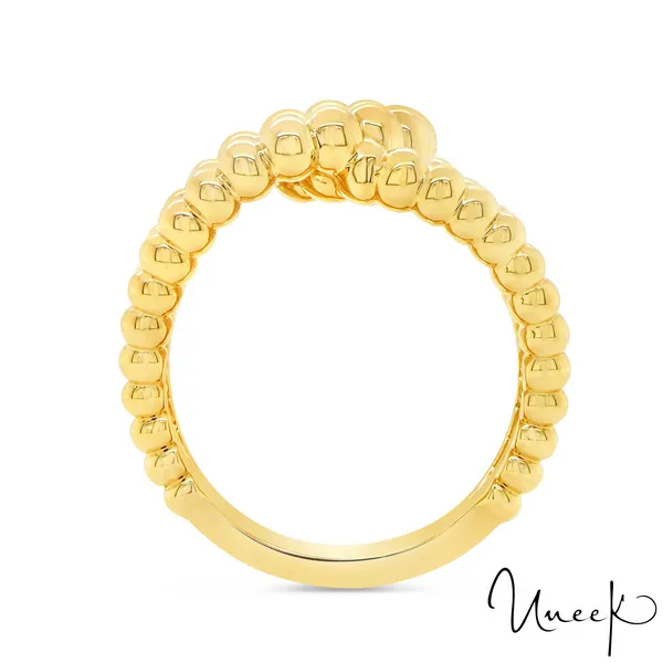UNEEK YELLOW GOLD DIAMOND RING Image 3 Carats Mcallen, TX