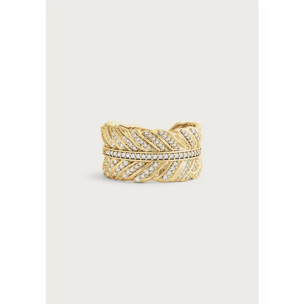 ANABEL ARAM FEATHER PAVE RING Carats Mcallen, TX
