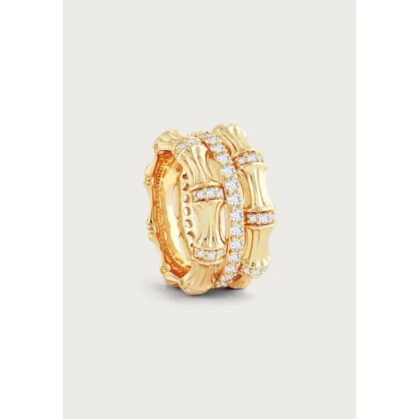 Bamboo Stack Ring Image 3 Carats Mcallen, TX