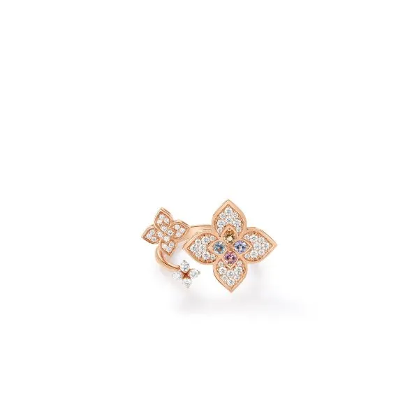 ROBERTO COIN 18K R DIA RUBY TANZ BLUE TOPAZ CITRINE RING Carats Mcallen, TX