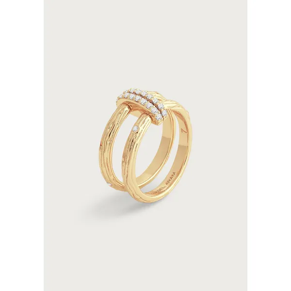 Anabel Aram Enchanted Forest Chain Double Ring Carats Mcallen, TX