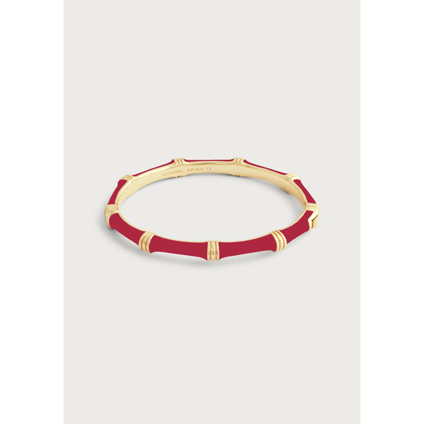 Bamboo Enameled Hinged Bangle Carats Mcallen, TX