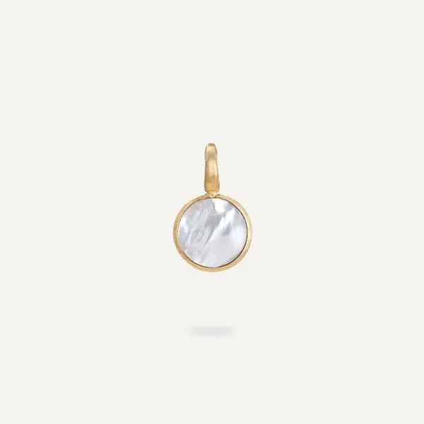 MARCO BICEGO JAIPUR COLOR 18K Yellow Gold Mother of Pearl Pendant Carats Mcallen, TX