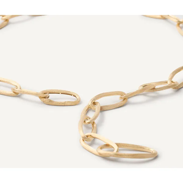 MARCO BICEGO JAIPUR GOLD 18K Yellow Gold Convertible Oval Link Lariat Image 3 Carats Mcallen, TX