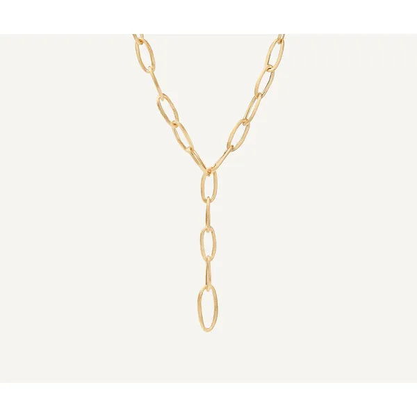 MARCO BICEGO JAIPUR GOLD 18K Yellow Gold Convertible Oval Link Lariat Carats Mcallen, TX