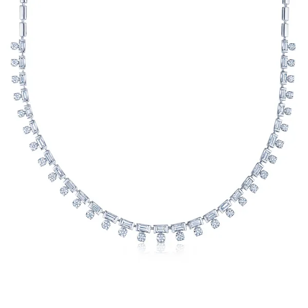 The Duet Collection - Fringe Necklace with Diamonds Carats Mcallen, TX