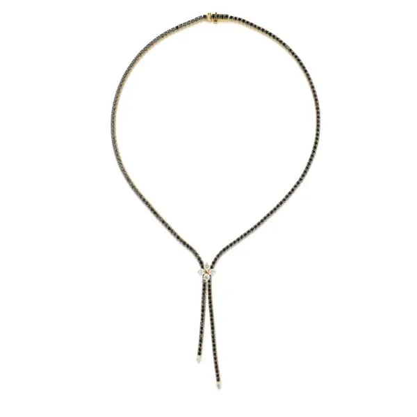 18K RB DIA AND BLACK DIAMOND NECKLACE Carats Mcallen, TX