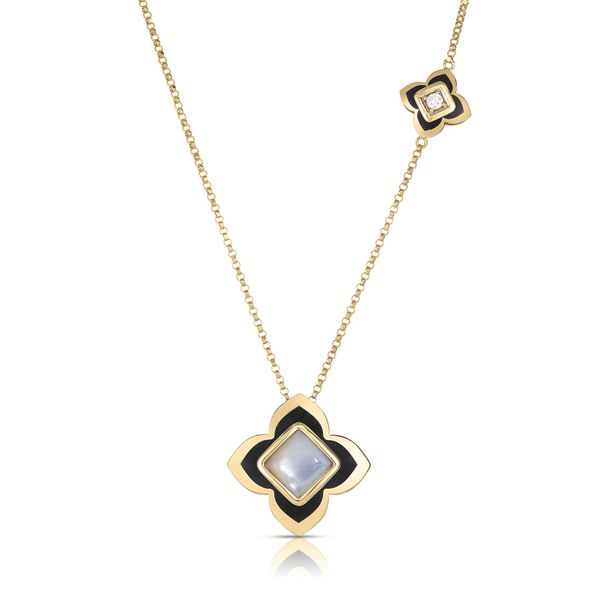 18K Y DIA MOP PALAZZO DUCALE NECKLACE Carats Mcallen, TX
