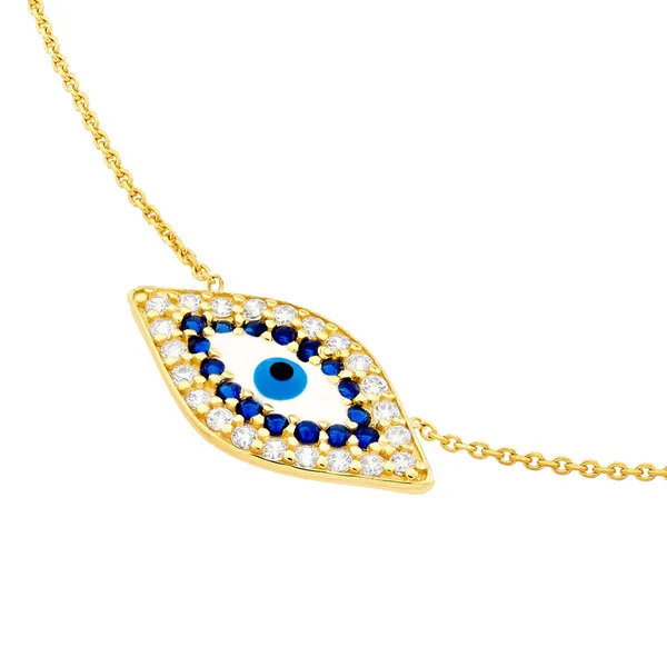 MIDAS EVIL EYE ADJUSTABLE NECKLACE Image 3 Carats Mcallen, TX