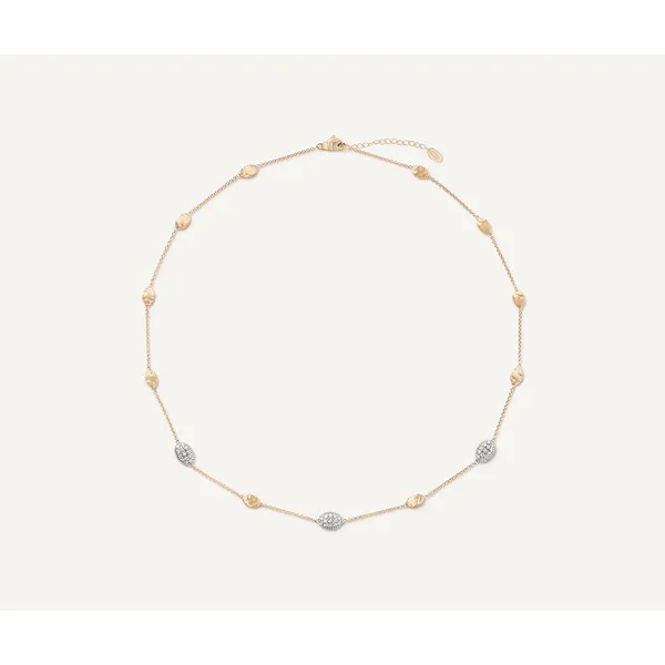 MARCO BICEGO SIVIGLIA 18KT GOLD NECKLACE WITH DIAMONDS Carats Mcallen, TX