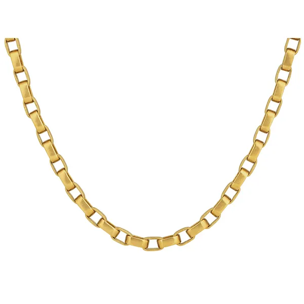 GURHAN MEN'S NECKLACE, LINK, LUMINA BRASS Carats Mcallen, TX