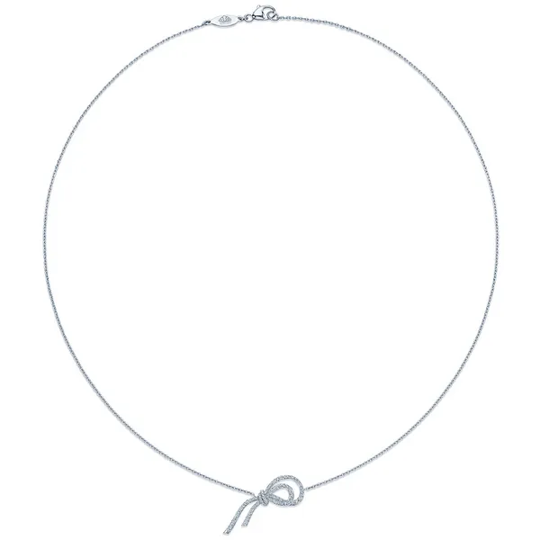 KWIAT BOW DIAMOND PENDENT NECKLACE IN PLATINUM Carats Mcallen, TX